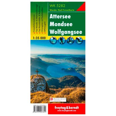 Freytag & Berndt Wk 5282 Attersee - Mondsee - Wolfgangsee - Hiking Map | Buy online | Alpinetrek ...