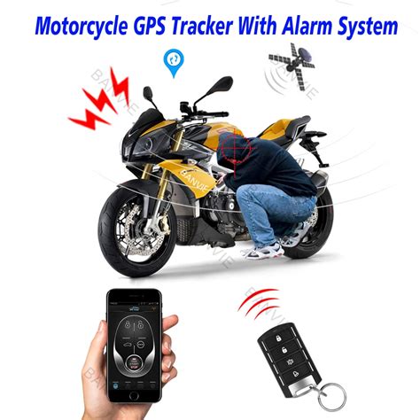 Aliexpress.com : Buy High Quality Motorcycle GPS Tracker + One Way Remote Engine Start ...