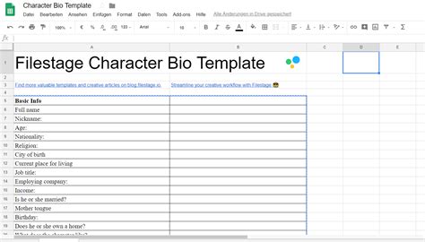 The Ultimate Character Bio Template | 70+ Questions & Attributes