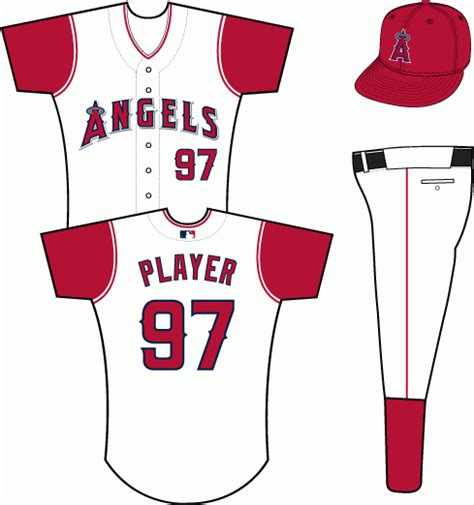 Anaheim Angels Uniforms