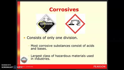 Corrosive Materials Lecture #1 - Intro to Corrosive Materials and Acids - YouTube