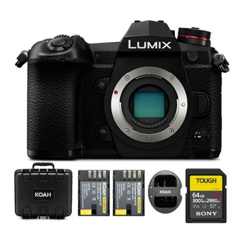 Panasonic Lumix G9 Mirrorless Micro Digital Camera Body and Accessory ...