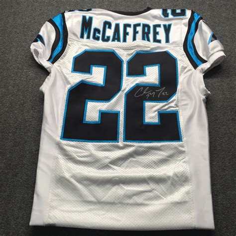 Panthers - Christian McCaffrey Signed Jersey Size 44 | The official ...