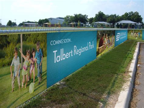 Fence Mesh Banners Printing. Mesh Fence Wrap Signage