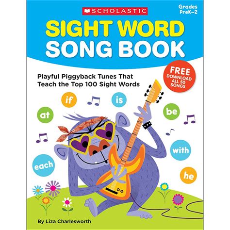 Sight Word Song Book - SC-831709 | Scholastic Teaching Resources ...