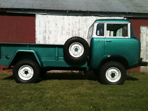 Deep Aqua: Nicely Restored 1964 Jeep FC-170 | Bring a Trailer