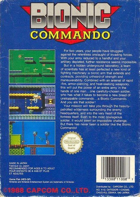 Bionic Commando Nes Cheats - rootfasr