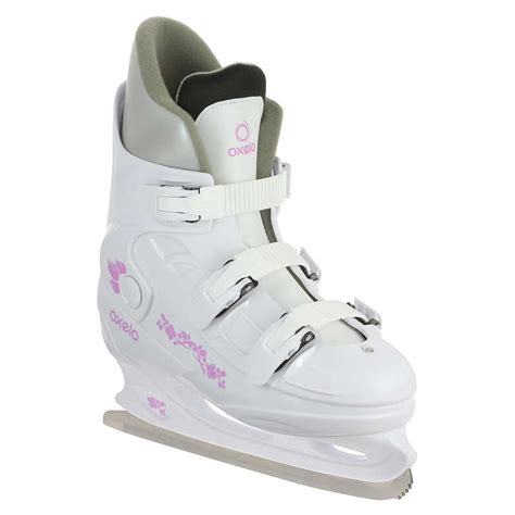 OXELO Fit1 Women's Ice Skates - White | Decathlon