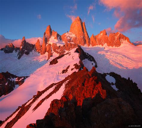Fitz Roy Sunrise | Patagonia, Argentina | Mountain Photography by Jack Brauer