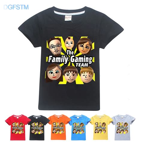 Aliexpress.com : Buy 100cotton summer FGTeeV Faces Kids T Shirts for ...