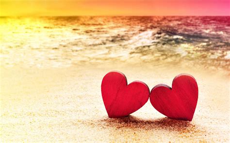 Heart Beach Wallpapers - Top Free Heart Beach Backgrounds - WallpaperAccess