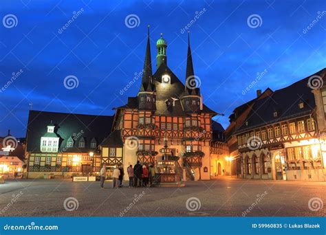 Wernigerode town hall editorial image. Image of historic - 59960835