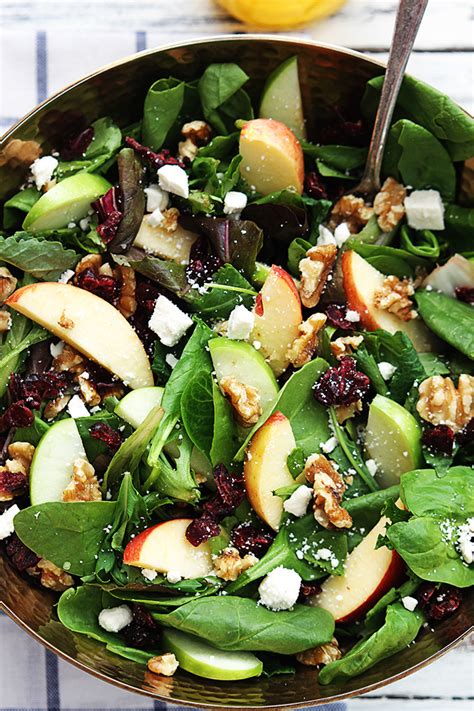 Apple Cranberry Walnut Salad - Pizazz