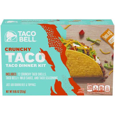 Taco Bell Crunchy Taco Dinner Kit Reviews 2019