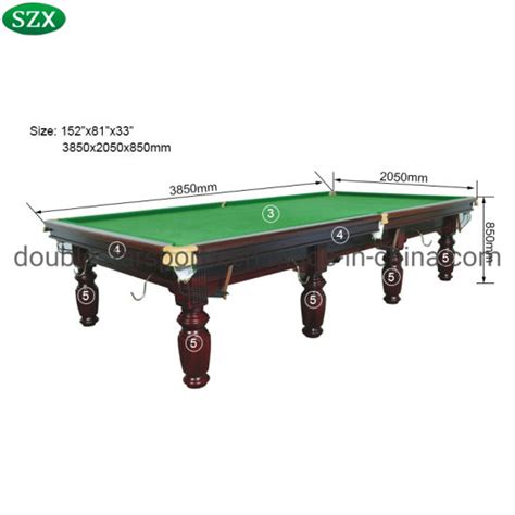 What Is The Standard Size Of A Snooker Table | Brokeasshome.com