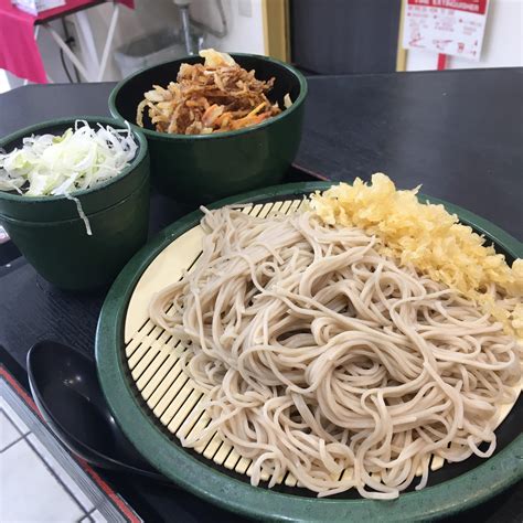 ¥500 Soba and Kakiage set : r/JapaneseFood