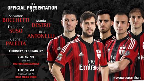 New Rossonero signings – Official Presentation | AC Milan Official ...