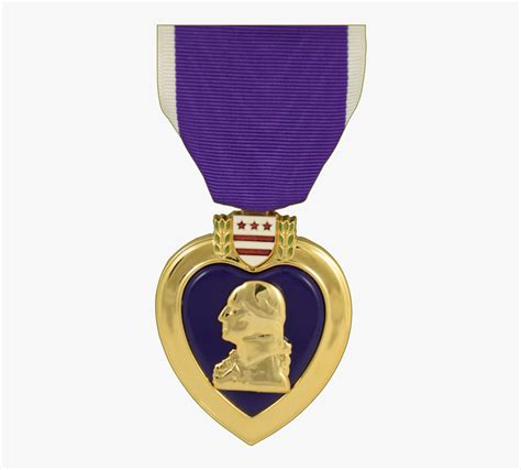 Usmc Purple Heart Medal, HD Png Download - kindpng