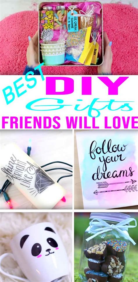 DIY Gifts For Friends - Christmas _ Birthdays | Diy gifts for friends, Diy christmas gifts for ...