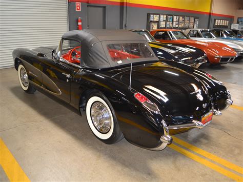 Featured Corvette: 1957 Tuxedo Black Corvette Fuel Injected Convertible ...