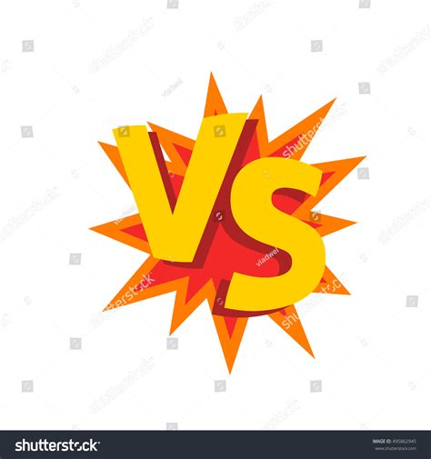 Versus Letters Vs Logo Vector Sign Stock Vector (Royalty Free) 495862945 | Shutterstock