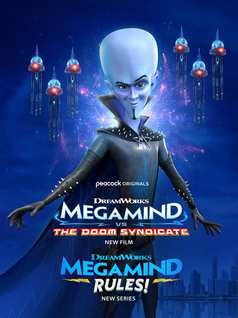 New Megamind Movie and TV Series Trailer and Premiere Date Revealed by Peacock