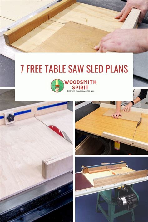 7 Free Table Saw Sled Plans for All Levels of Skill