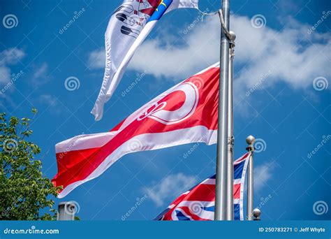 City of Calgary Flag stock image. Image of region, state - 250783271