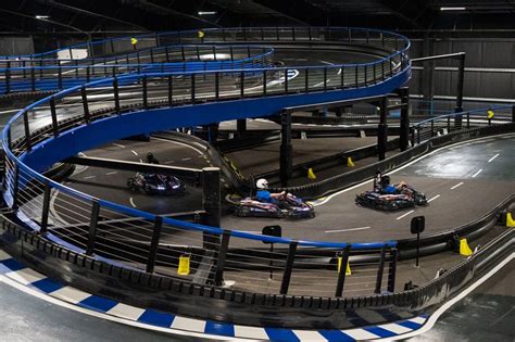 World's Largest Multi-Level Indoor Go-Kart Track in New England