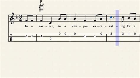 Clementine (Oh, My Darling) - Easy Ukulele Sheet Music with Tabs & Chords - YouTube