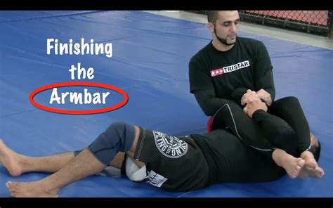 Brazilian Jiu-Jitsu – Finishing the Armbar – Firas Zahabi | Jiu Jitsu ...