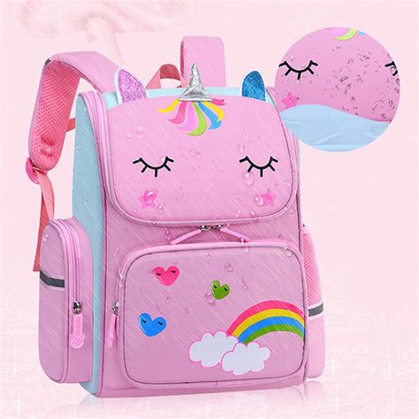 Unicorn Cute Colorful Rainbow Backpack For Girls | Unilovers