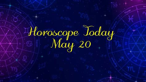 Horoscope Today, May 20: Lucky day for Scorpio, Gemini; know about ...