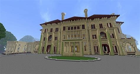 Breakers Mansion! Schematic Minecraft Project Minecraft City Buildings, Minecraft Mansion ...