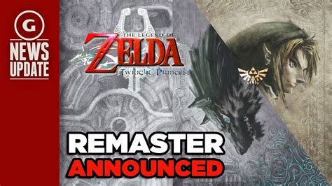 Twilight Princess HD Remaster Confirmed - GS News Update - YouTube