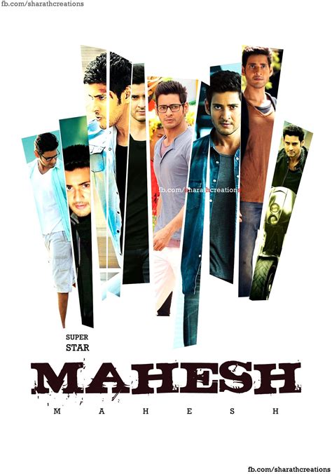 Mahesh Babu - fb.com/sharath creations Handsome Celebrities, Most ...