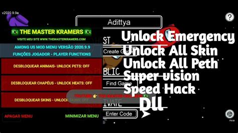 Download Among Us Mod Menu V2020.99 - YouTube