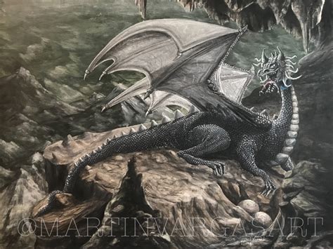 Mountain Dragon - MARTIN VARGAS ART