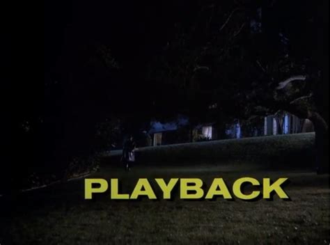 Playback (1975)