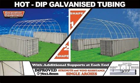 2020 Unused Heavy duty 40ft Container Shelter Auction (0004-9017914) | Grays Australia