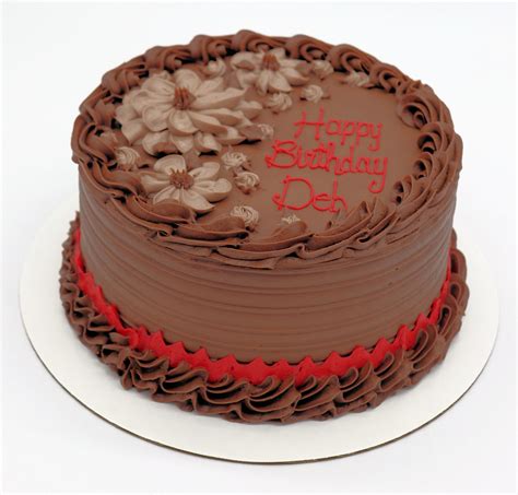 Chocolate Flowers – Round Cake | C&C Candies