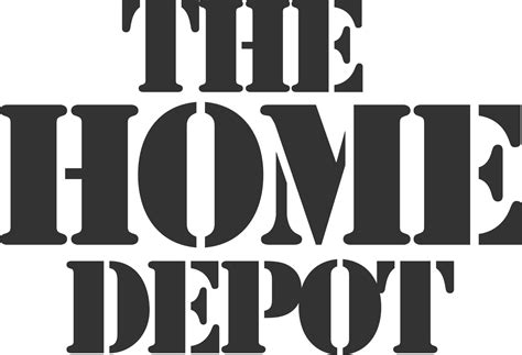 Home Depot Logo Black And White | [#] ROSS BUILDING STORE