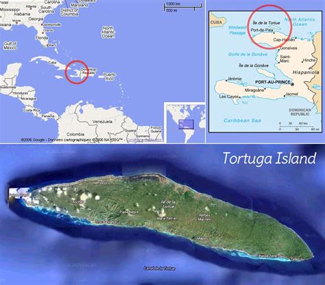 Tortuga Island Map