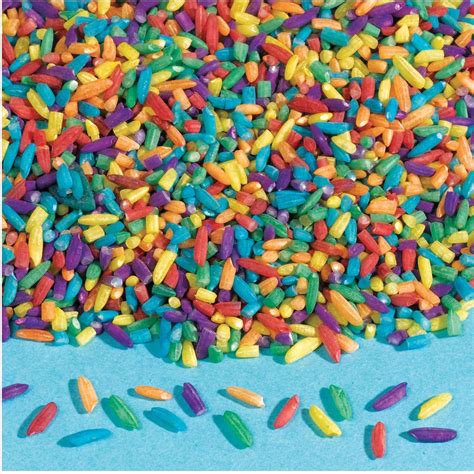 Colored Rice for Classroom Arts & Crafts | Becker's School Supplies