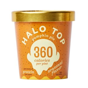 Halo Top Pumpkin Pie Ice Cream - Seasonal Flavor Reviews 2019