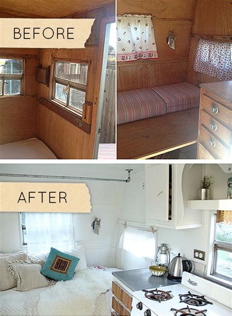 Before & After: A 1950s Camper Gets A Stylish Overhaul | Remodeled ...