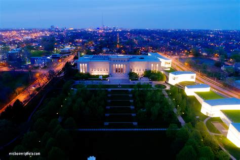 Kansas City Nelson Atkins Museum Dusk Aerial Views - Eric Bowers Photoblog