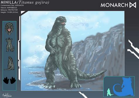 Minilla (ver.Monsterverse) by Maskottitanium on DeviantArt