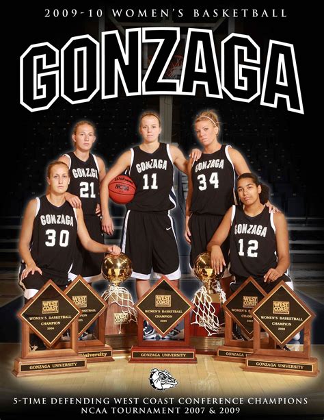 ISSUU - 2009-10 Gonzaga Women's Basketball Media Guide by Gonzaga ...