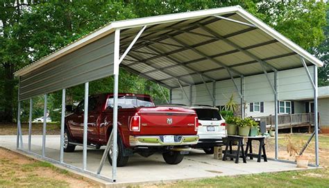 Cheapest Carports Metal Carport Kits : Sturdy Metal Carports Near Me At ...